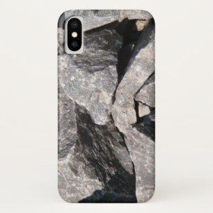 Loose Granite Rock iPhone X Hoesje