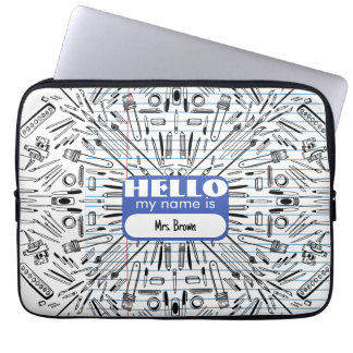 Loose leaf laptop sleeve