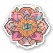 Loose Mandala Sticker (Voorkant)