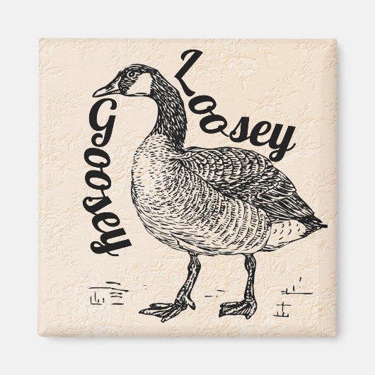 Loosey Goosey Magnet Magneet (Voorkant)