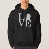 Lop Rabbit Lover I Love Bunnies Graphic Hoodie (Voorkant)