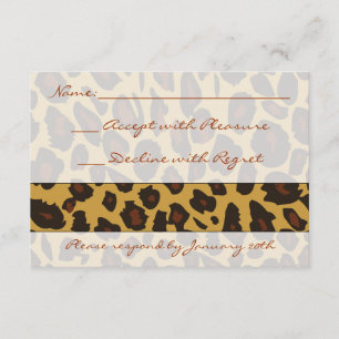 Lopard Print RSVP