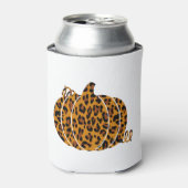 Lopard Pumpkin/Herfst Seizoen Blikjeskoeler (Blikje Voorkant)