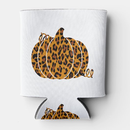 Lopard Pumpkin/Herfst Seizoen Blikjeskoeler (Voorkant)