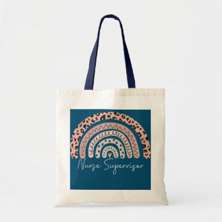Lopard Rainbow-waardering van verpleegkundige Supe Tote Bag