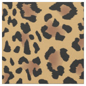 Lopard Skin Print Pattern Fabric Stof (Close Up)