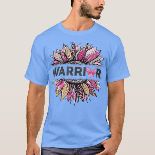 Lopard Sunflower Breast Cancer Awareness T-shirt