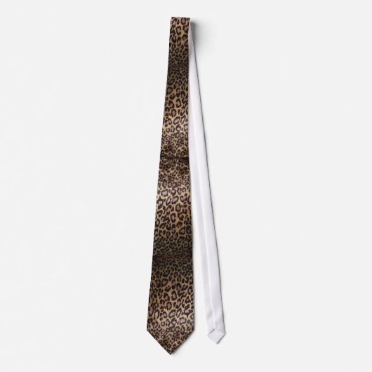 Lopards Skin Neckties Stropdas (Voorkant)