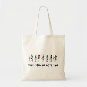 lopen als egypte tote bag