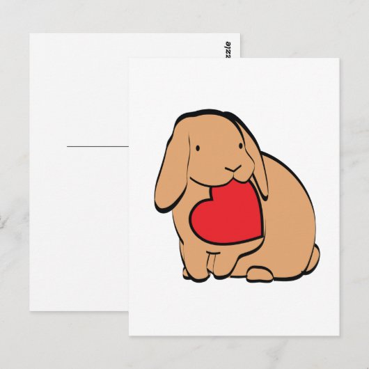 LOPEN! BRIEFKAART (Voorkant / Achterkant)