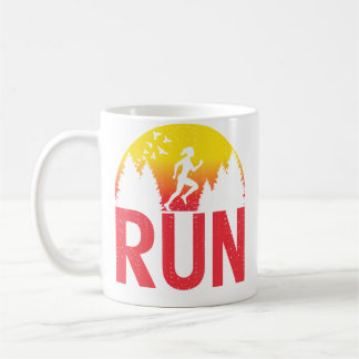 Lopen Grappige Hardloop Meisjes Hardloper Meisje A Koffiemok