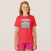 Lopen in een winterland t-shirt (Voorkant volledig)