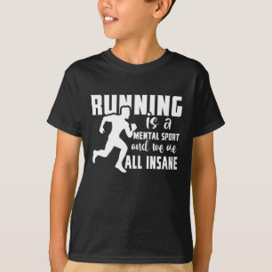 Lopen is een geestelijke sport en we zijn allemaal t-shirt