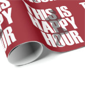 Lopen is een vrolijk uur cadeaupapier (Rol Hoek)