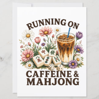 Lopen op cafeïne & Mahjong