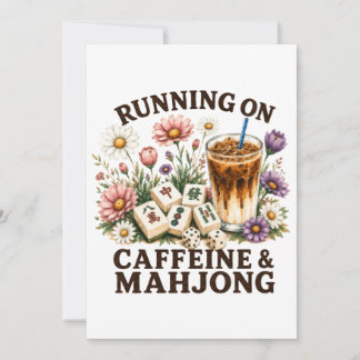 Lopen op cafeïne & Mahjong Aankondiging