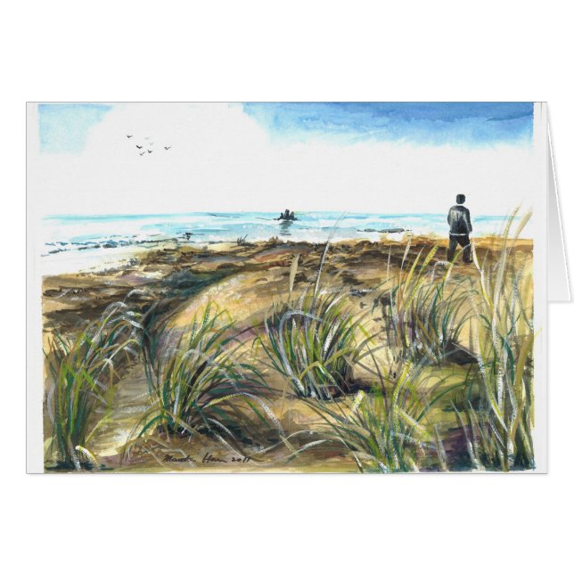 Lopen op de Ocean Park Beach (Voorkant Horizontaal)