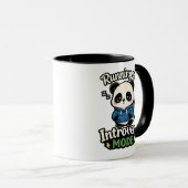 Lopen op Introvert Modus Panda Mok (Voorkant rechts)