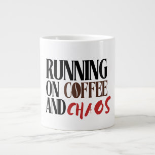 Lopen op Koffie & Chaos – Grappige Klassieker voor Extra Grote Beker