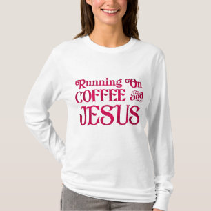 Lopen op koffie en Jezus T-shirt
