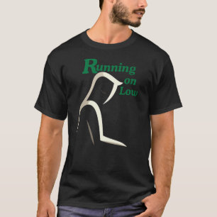 Lopen op Lage Menselijke Silhouet – Kalm Lage Ener T-shirt