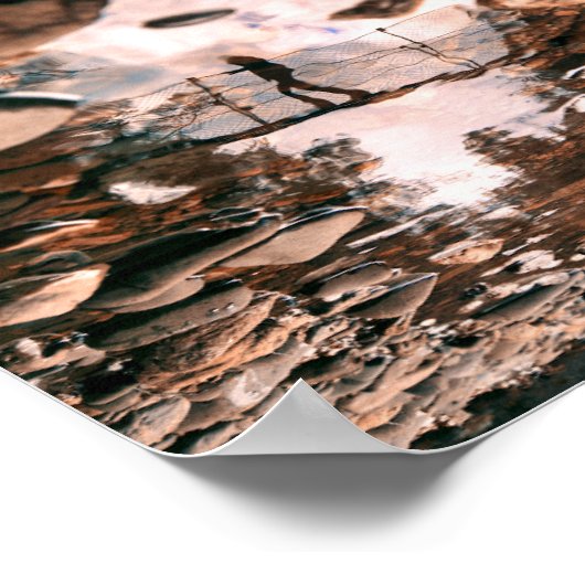 Lopen op water poster (Hoek)