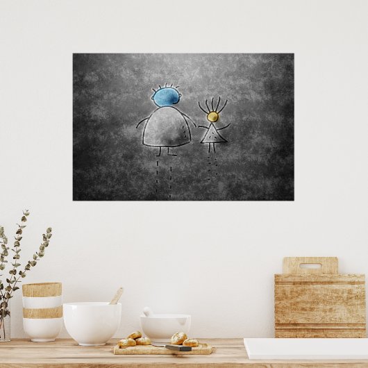 Lopen Poster (Keuken)