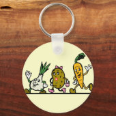 Lopen Veggies! Sleutelhanger (Voorkant)