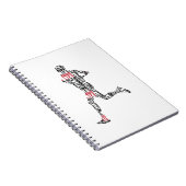 Lopend is leven (mannelijk) notitieboek (Rechterzijde)