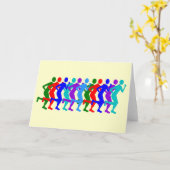 Lopend Kaart (Gele Bloem)