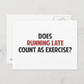 Lopend Late Telling als Oefening? Briefkaart (Voorkant / Achterkant)