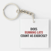 Lopend Late Telling als Oefening? Sleutelhanger (Voorkant)