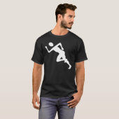 Lopend - Wit T-shirt (Voorkant volledig)
