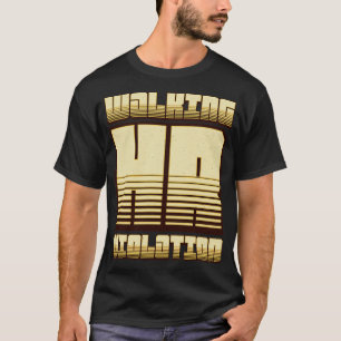 Lopende aanval op HR-offensief Funny Retro T-shirt