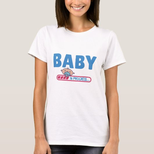 lopende baby t-shirt (Voorkant)