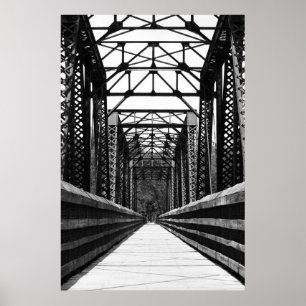 Lopende brug poster