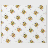 lopende burger cadeaupapier (Vlak)