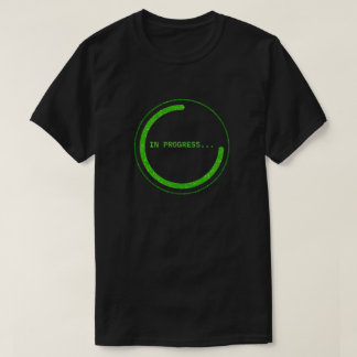 Lopende glitter t-shirt