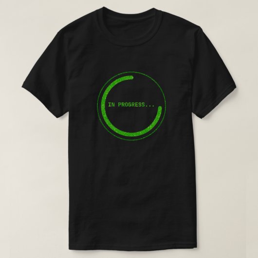 Lopende glitter t-shirt (Design voorkant)