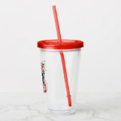 Lopende HR-overtreding Human Resources Nightmare Acryl Drinkbeker (Links)