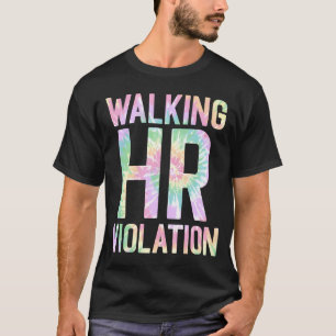 Lopende HR-overtreding Human Tie Dye Resources Jok T-shirt