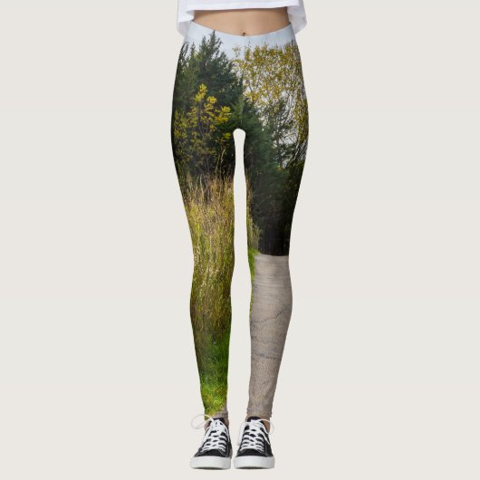 Lopende loopbaan leggings (Voorkant)