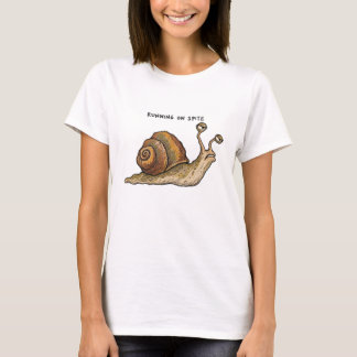 LOPENDE OP WRaakZIN SLAK T-shirt