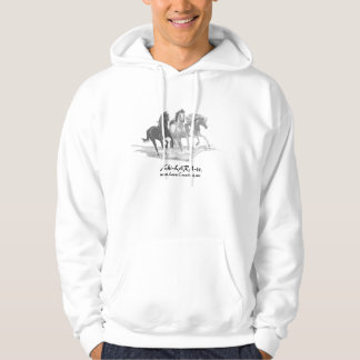 Lopende paarden, Xhi-LARA-te. , www.LarasCrea.. Hoodie