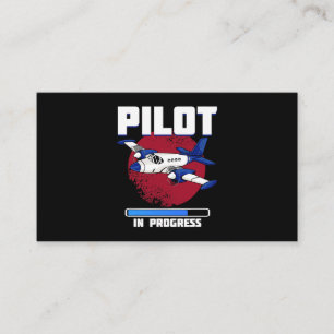 Lopende piloot Quote voor een toekomstig piloot-vl Visitekaartje