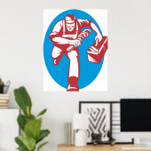 Lopende Plumber Poster (Thuiskantoor)
