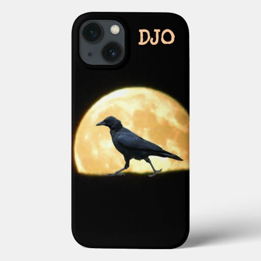 Lopende rij en Supervolle maan Case-Mate iPhone Case (Achterkant)