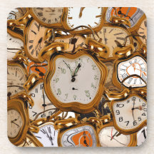 Lopende Stromende Tijd Klok Horloge Club Bar Kamer