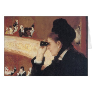 L'Opéra de Mary Cassatt, Impressionnisme Vintage