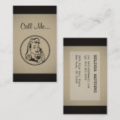 L'opérateur m'appellent carte de visite (Devant / Derrière)